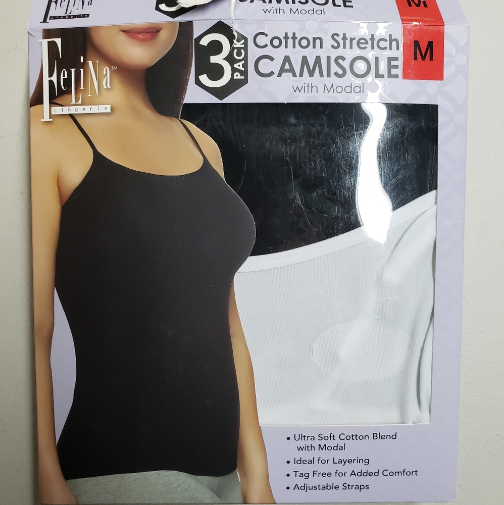 Felina 3 Pack Camisoles